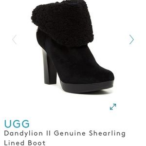 NEW UGG Sz.8.5 Dandylion Sherling Lined Boots